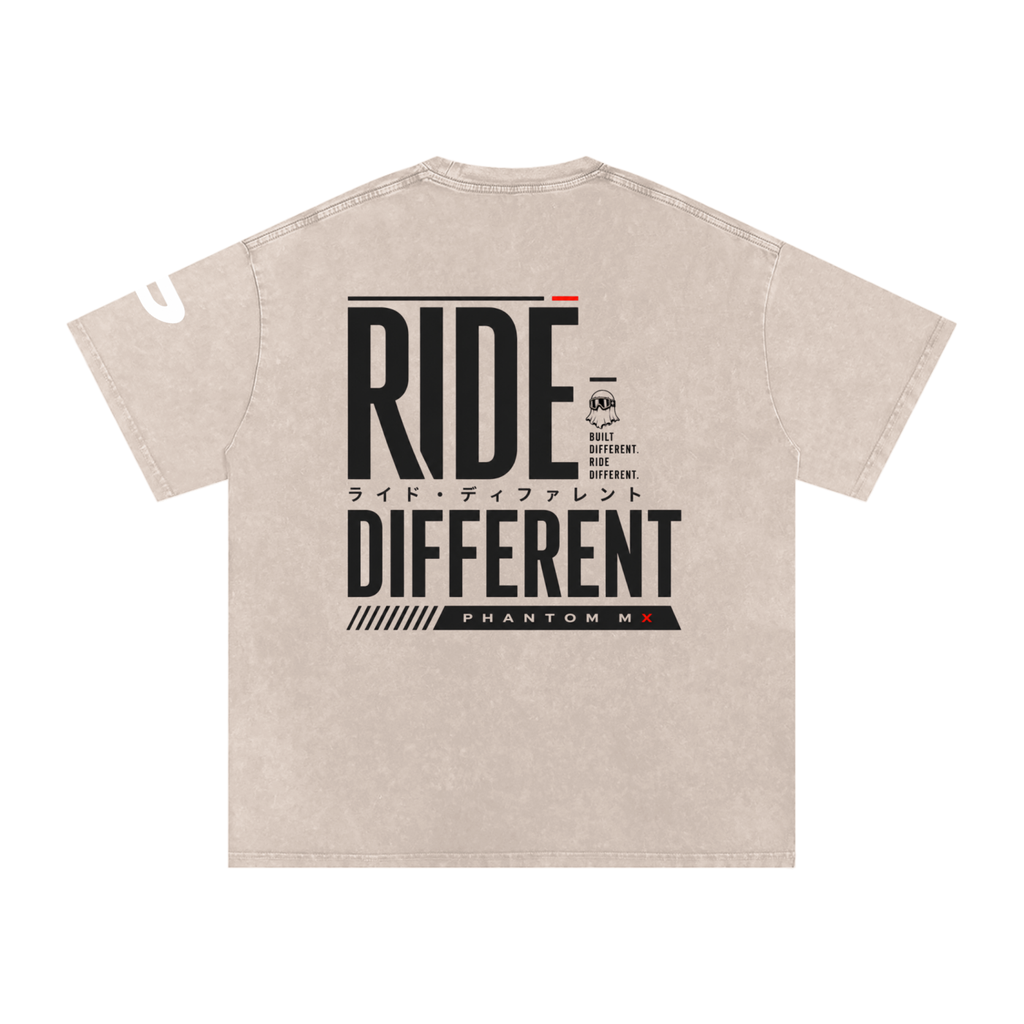 Ride Different Badge Tee