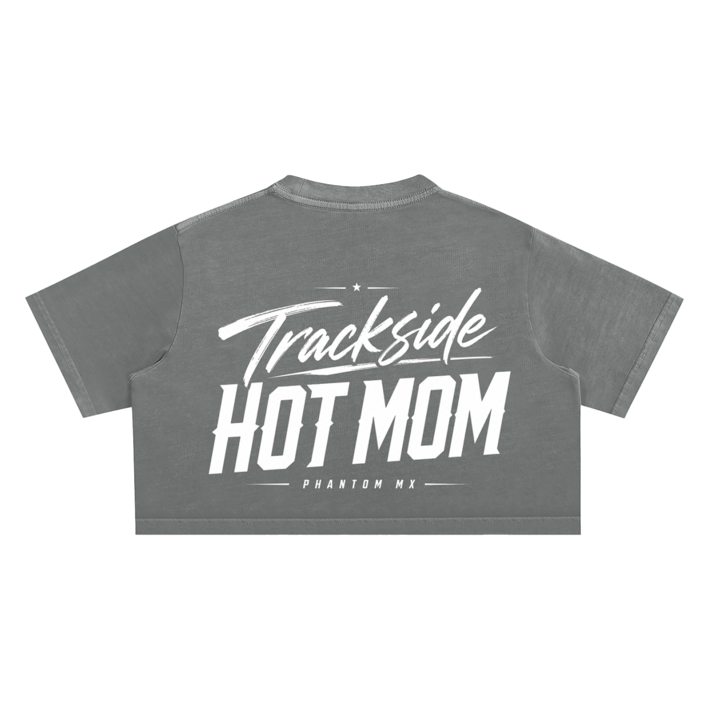Trackside Hot Mom Crop Top
