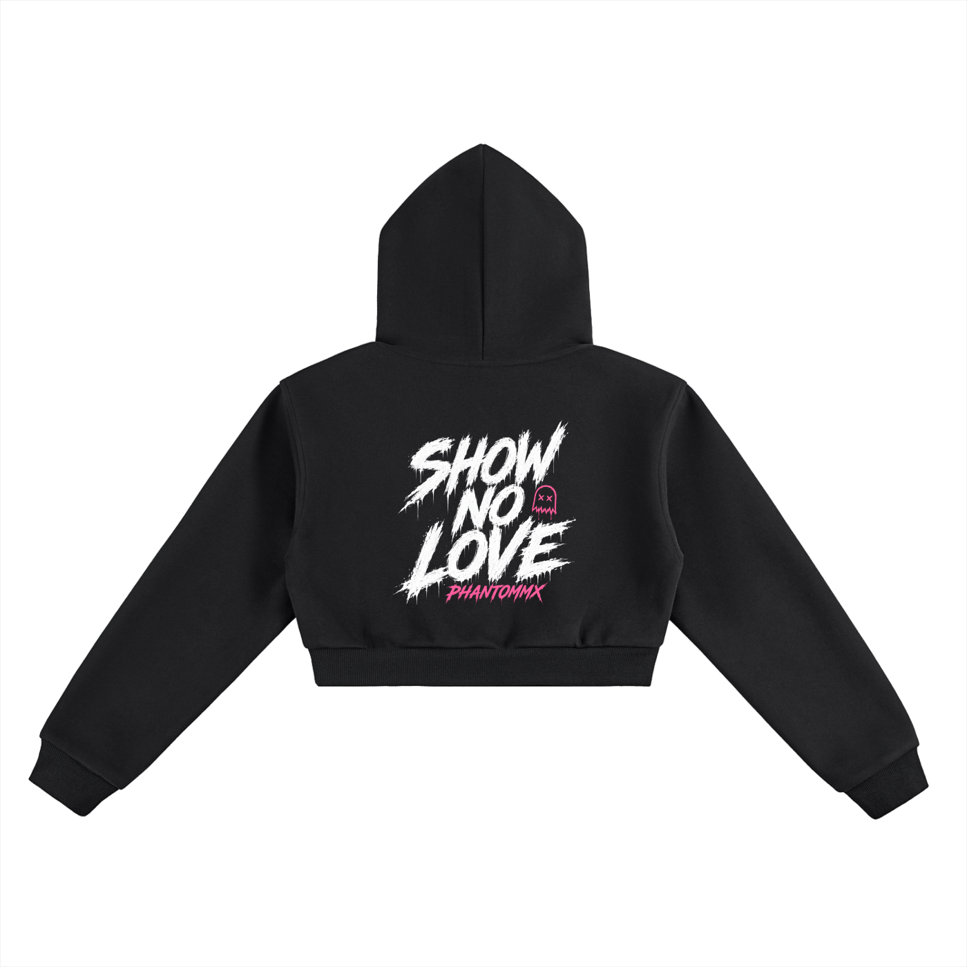 Show No Love Cropped Hoodie